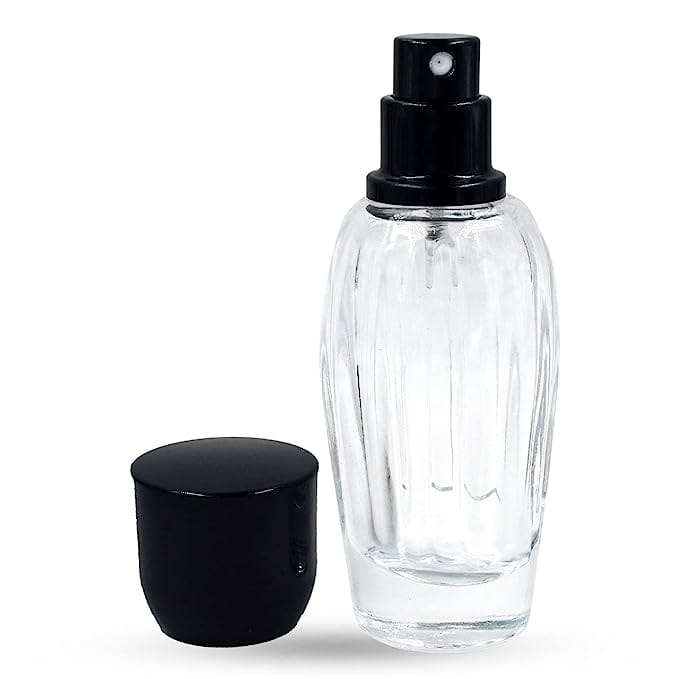 Empty 30ml Perfume Atomizer Spray Glass Bottle Round shape Refillable 1pcs