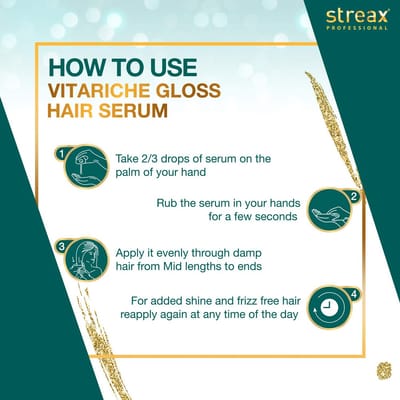 Streax Vitariche Gloss Hair Serum 115ml_img_1