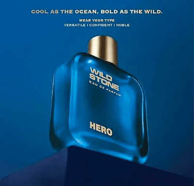 Wild Stone Hero Perfume for Men  Eau De Parfum 100ml Luxury Long-Lasting Fragrance Premium Perfume Aromatic & Marine Notes_img_3