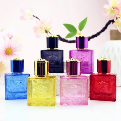 Versace Empty Perfume Atomizer Refillable Glass Spray 100ml Bottle 1 pcs_img_1
