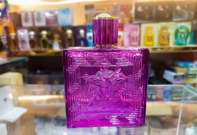 Versace Empty Perfume Atomizer Refillable Glass Spray 100ml Bottle 1 pcs_img_2