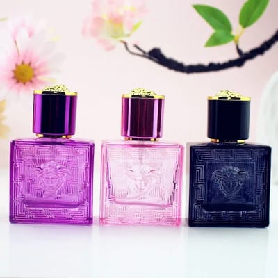 Versace Empty Perfume Atomizer Refillable Glass Spray 100ml Bottle 1 pcs_img_3