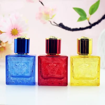 Versace Empty Perfume Atomizer Refillable Glass Spray 100ml Bottle 1 pcs_img_4