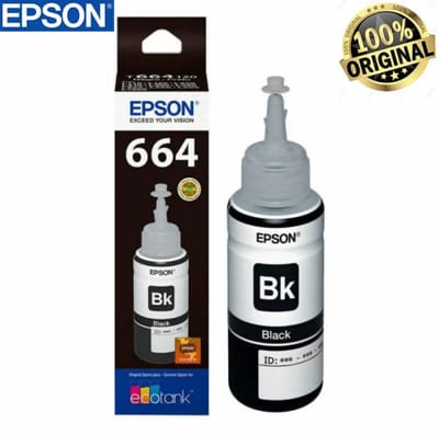 Epson 664 Ecotank Ink 70ML 1 pcs, For Epson L130/L380 Printer (select Color) Black, Cyan, Yellow, Magenta Ink_img_0