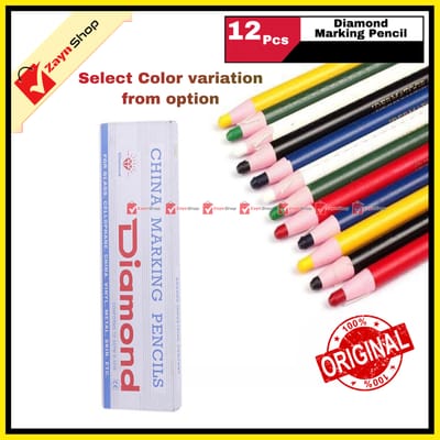 Diamond China Marking Color Pencil pack of 12 Colors_img_0