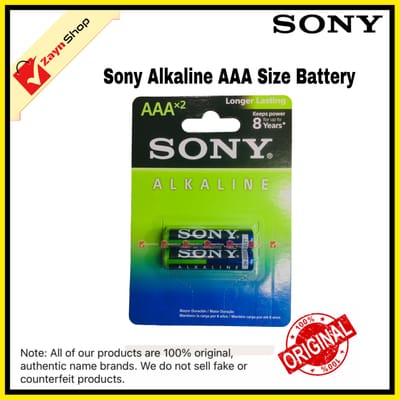 Sony Alkaline Battery AAA 1.5V (Pack of 2) NON-RECHARGEABLE - Battery - Battery_img_0