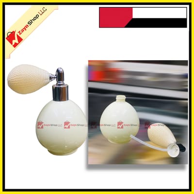 Vintage Atomizer empty perfume Spray Refillable glass Bottle 30ml pumpkin shape 1 pcs_img_2