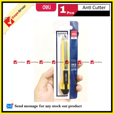 Deli 2031 Anti Cutter with 1 extra Blade_img_1