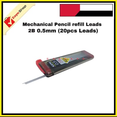 Pencil Refill For Mechanical Pencil Lead 2B 0.5mm (1 Box 18pcs))_img_0