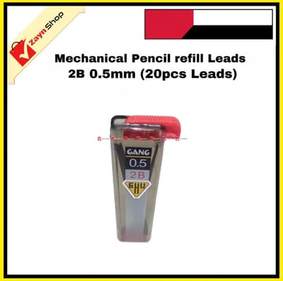 Pencil Refill For Mechanical Pencil Lead 2B 0.5mm (1 Box 18pcs))_img_2